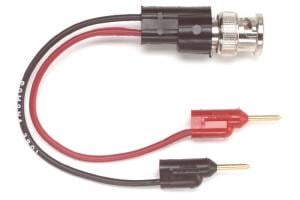 BNC (M) To Stacking Pin Tip Plugs