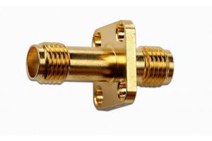 SMA (F) To SMA (F), Panel Mount, 50 Ohm